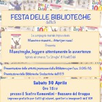 thumbnail of Festa biblioteca 2016 locandina