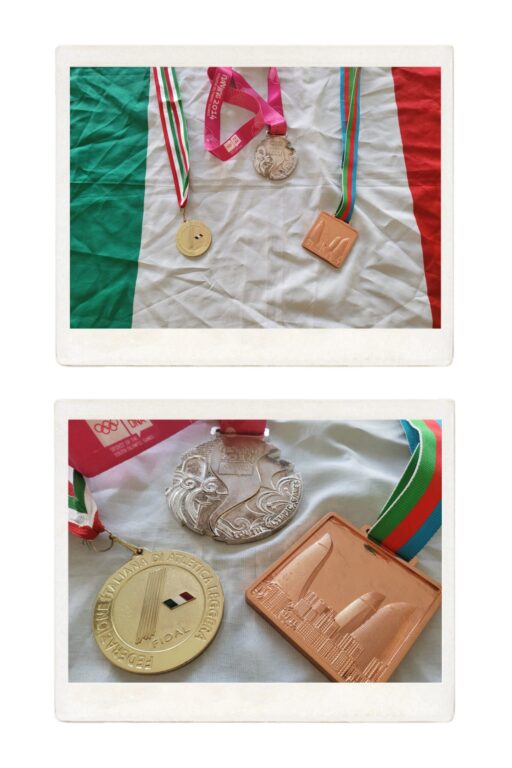 medaglie vinte su bandiera italiana